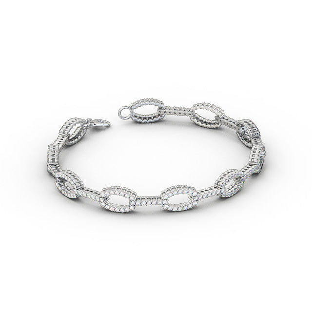 Designer Round Diamond Bracelet