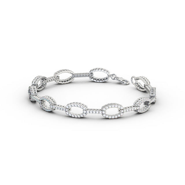 Designer Round Diamond Bracelet