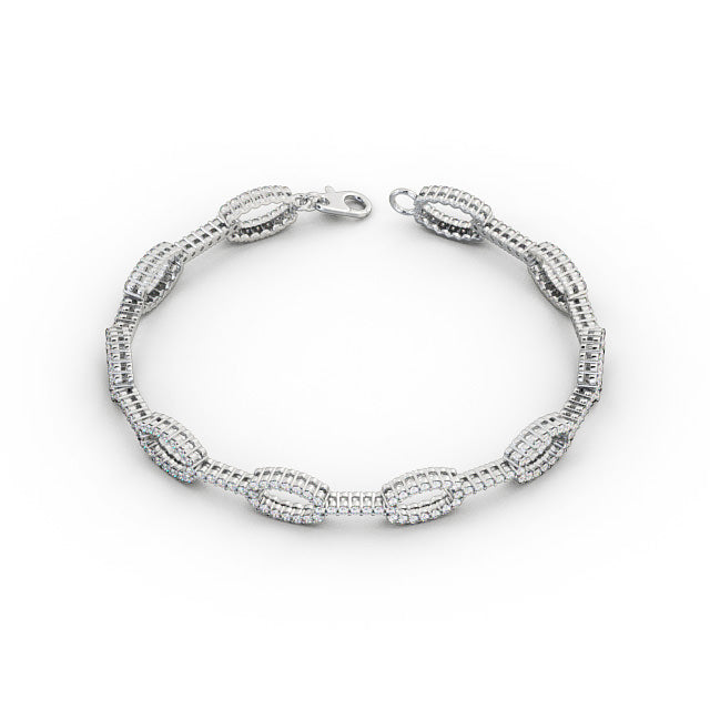 Designer Round Diamond Bracelet